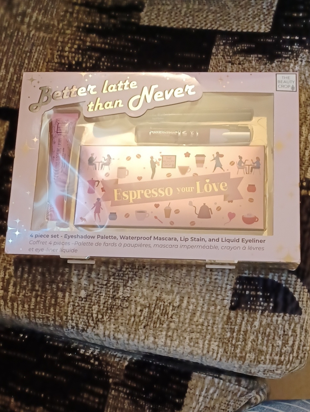 New The Beauty Crop Better Latte Than Never Espresso Your Love Makeup Set